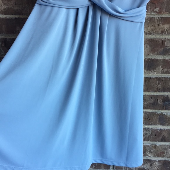 H&M NWOT Light Blue Jersey Dress - Picture 4 of 8